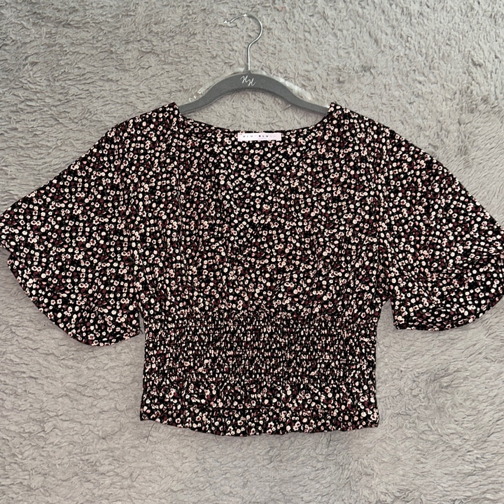 Floral Crop Top